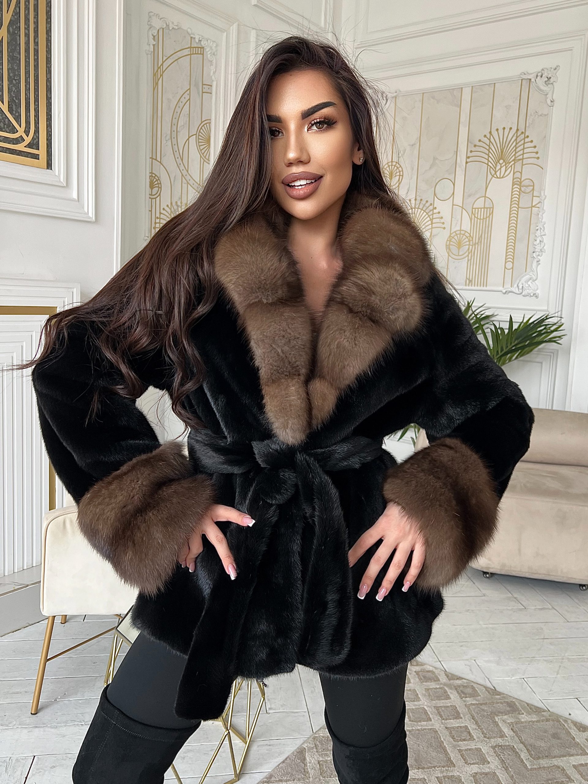 Норковая шуба — «Vizon Gold»